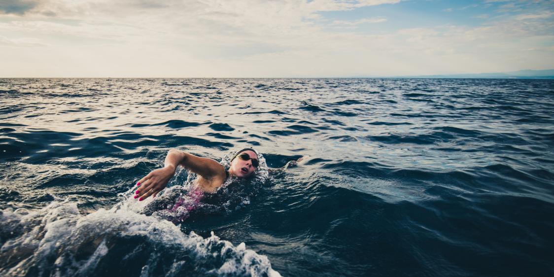 Sea swimming