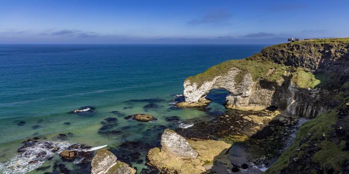 The International Appalachian Trail, IAT/SIA, Causeway Way Coast section, Ulster Way, Ballycastle to Portstewart, County Antrim, County Londonderry, Northern Ireland